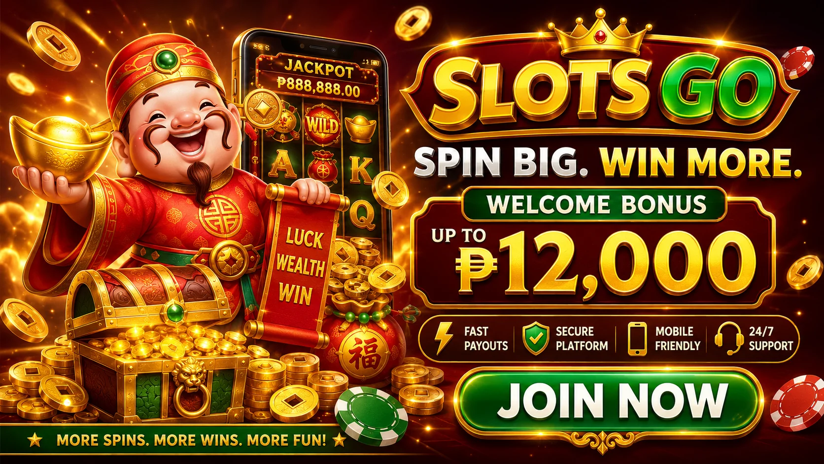 SLOTS GO - hero